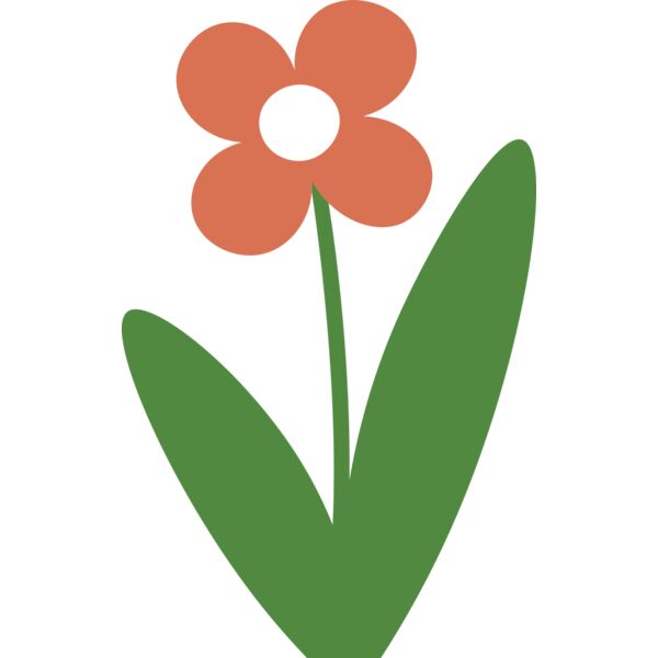 28 Flower with leaves Miniaturansicht