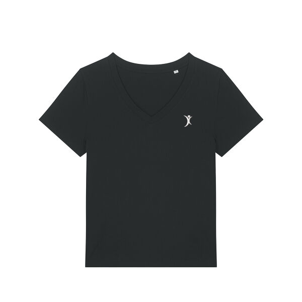 V-Neck T-Shirt Women Logo Miniaturansicht