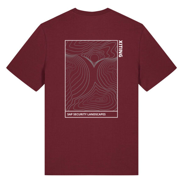 T-Shirt Unisex Back Print "Landscape" Miniaturansicht