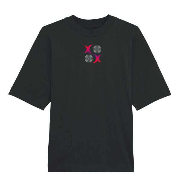 Oversized T-Shirt Men "Circles" Miniaturansicht
