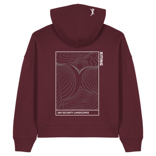 Hoodie Women Back Print "Landscape" Miniaturansicht