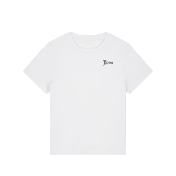 T-Shirt Women Logo White Miniaturansicht