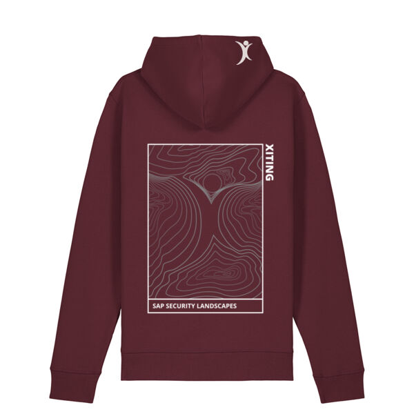 Hoodie Unisex Back Print "Landscape" Miniaturansicht