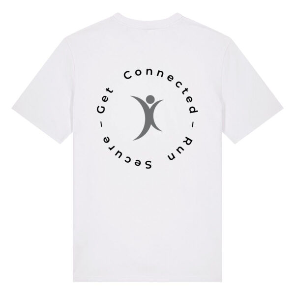 T-Shirt Unisex Back Print "Ring" Light Miniaturansicht