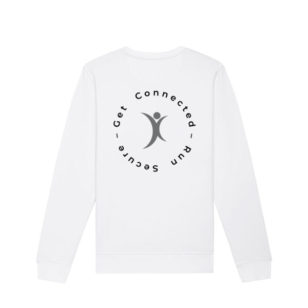 Sweatshirt Unisex Back Print "Ring" Light Miniaturansicht