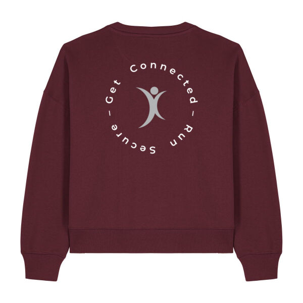 Sweatshirt Women Back Print "Ring" Miniaturansicht