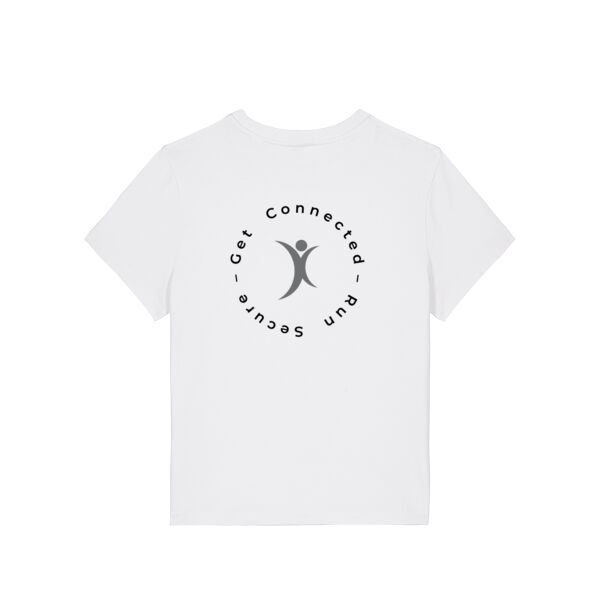 T-Shirt Women Back Print "Ring" Light Miniaturansicht