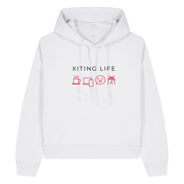 Hoodie Women "Xiting Life" Light Miniaturansicht