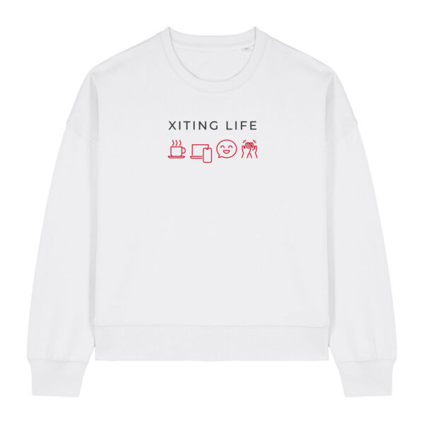 Sweatshirt Women "Xiting Life" Light Miniaturansicht