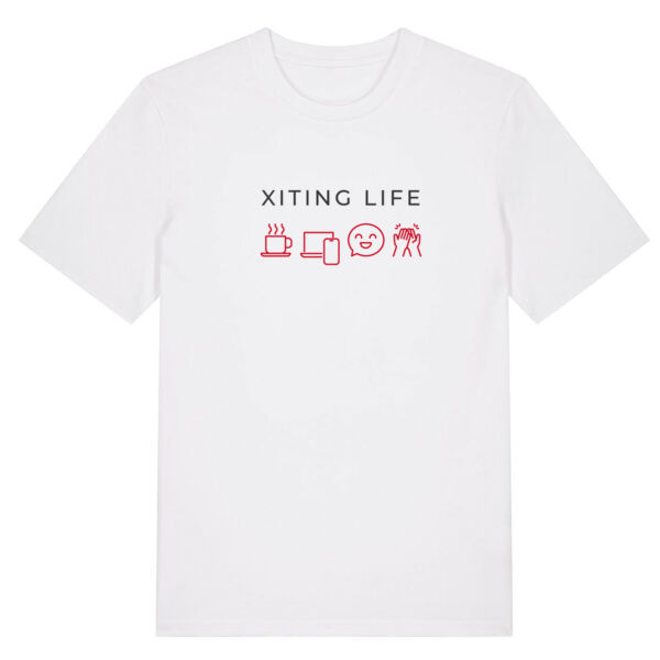 T-Shirt Unisex "Xiting Life" Light Miniaturansicht