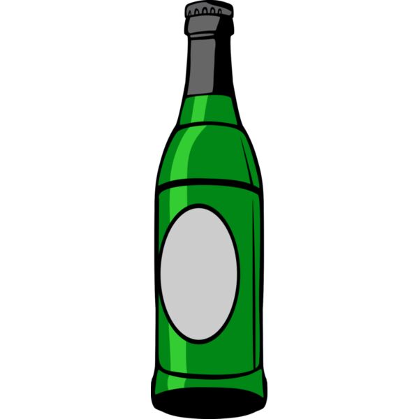 Flasche Bier grün Miniaturansicht